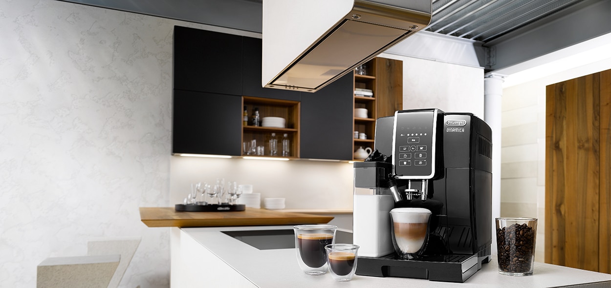 Espressor automat DE LONGHI Dinamica ECAM 350.50.B 1.8l 1450W